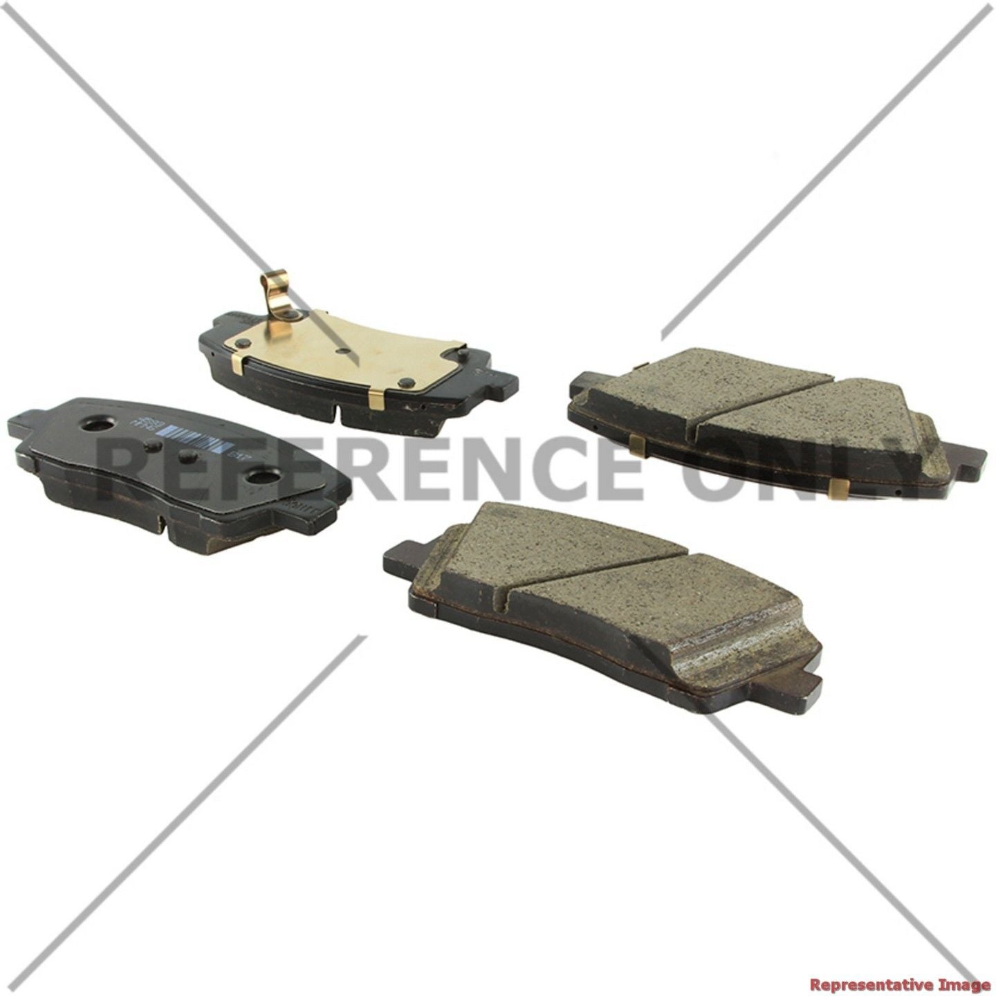 Centric Parts Disc Brake Pad Set 105.21170
