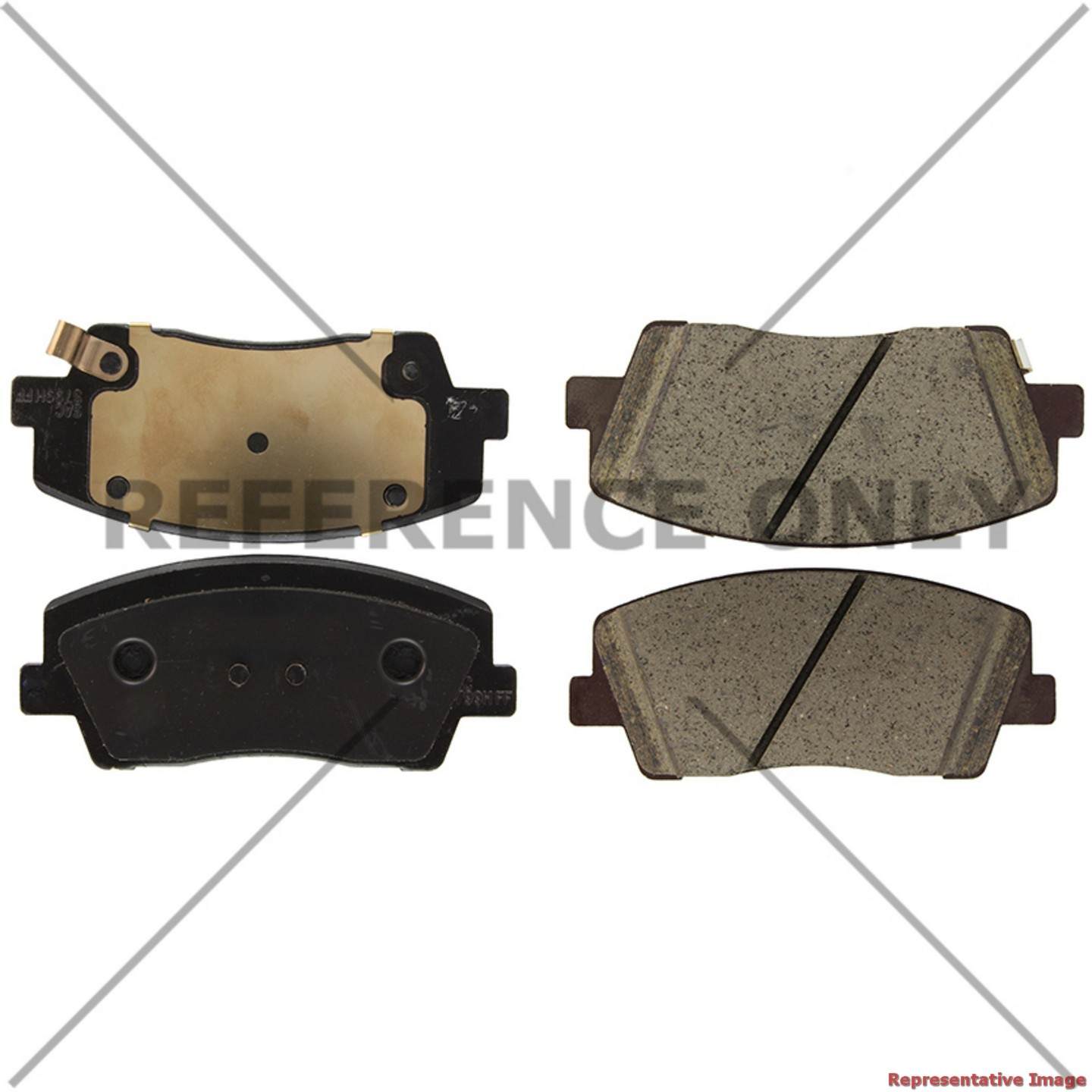 Centric Parts Disc Brake Pad Set 105.21170