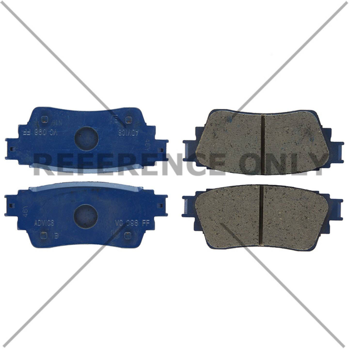 Centric Parts Disc Brake Pad Set 105.21350