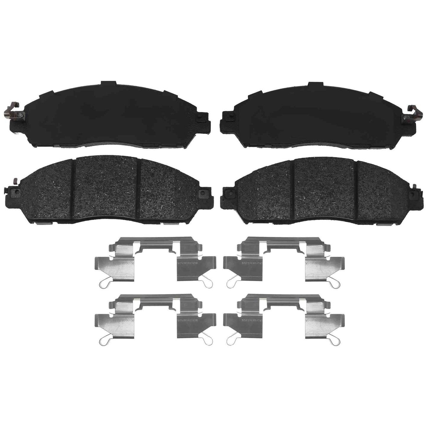 Centric Parts Disc Brake Pad Set Posi Quiet Ceramic with Shims for 2018-2023 Nissan Leaf 2021-2022 Nissan NV200 105.21380