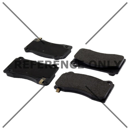 Centric Parts Disc Brake Pad Set Posi Quiet Ceramic with Shims for Tesla Model 3 2019-2022 Tesla Model Y 2020-2021 105.21950
