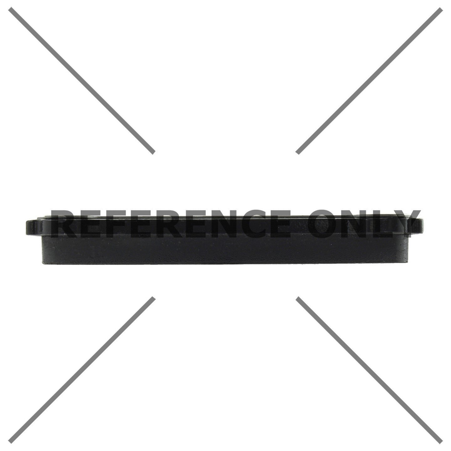 Centric Parts Disc Brake Pad Set Posi Quiet Ceramic with Shims for Tesla Model 3 2019-2022 Tesla Model Y 2020-2021 105.21950