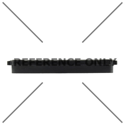 Centric Parts Disc Brake Pad Set Posi Quiet Ceramic with Shims for Tesla Model 3 2019-2022 Tesla Model Y 2020-2021 105.21950
