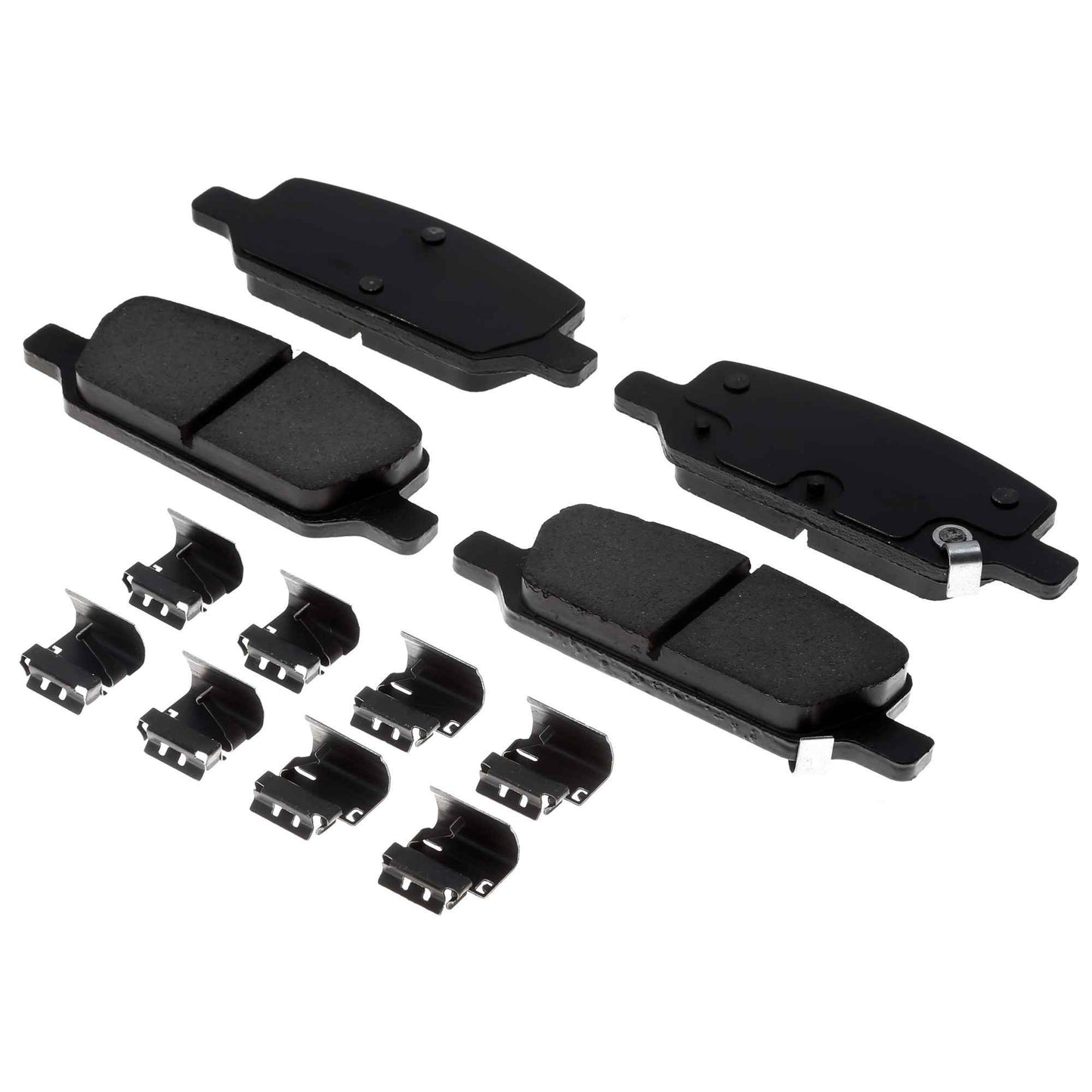 Centric Parts Disc Brake Pad Set Posi Quiet Ceramic with Shims for Tesla 3 2017-2022 Tesla Y 2020-2022 105.22830