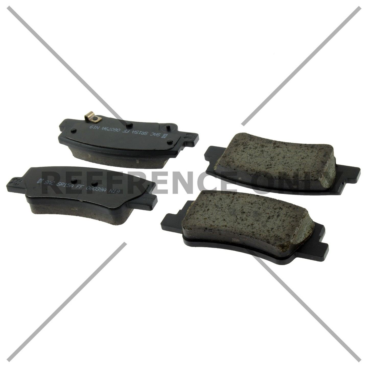 Centric Parts Disc Brake Pad Set 105.22990