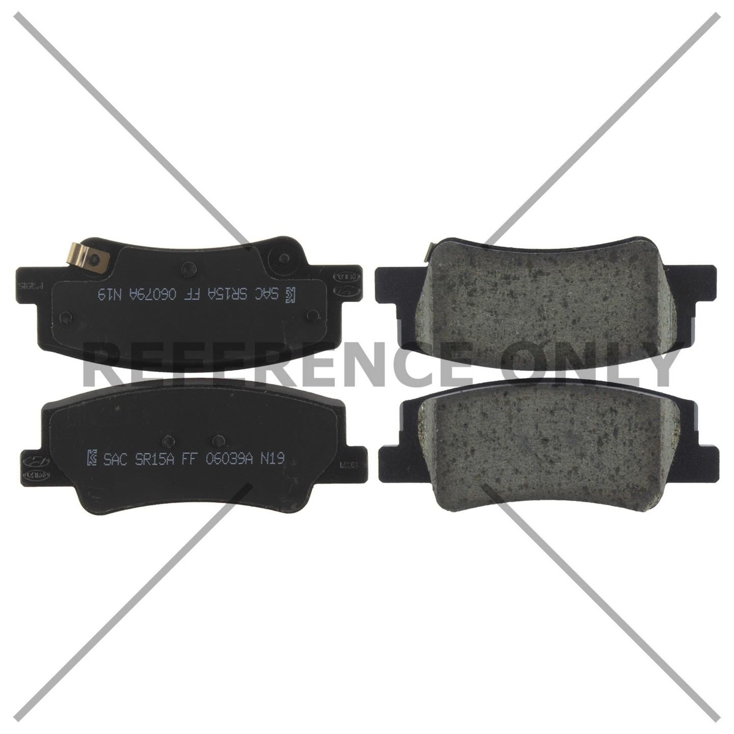 Centric Parts Disc Brake Pad Set 105.22990