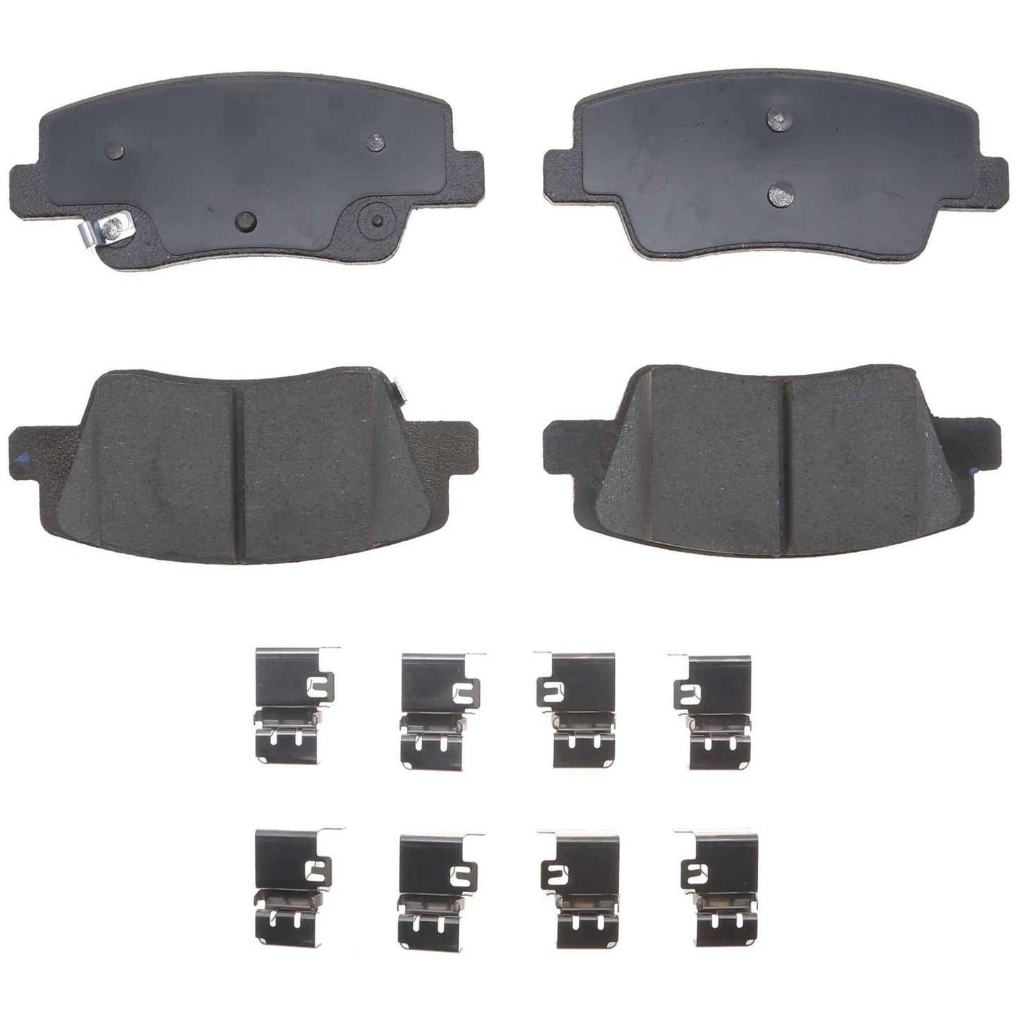 Centric Parts Disc Brake Pad Set with Shims for 2021-2023 Genesis G80, GV60, GV70 and 2022-2023 Hyundai Ioniq5, Kia EV6