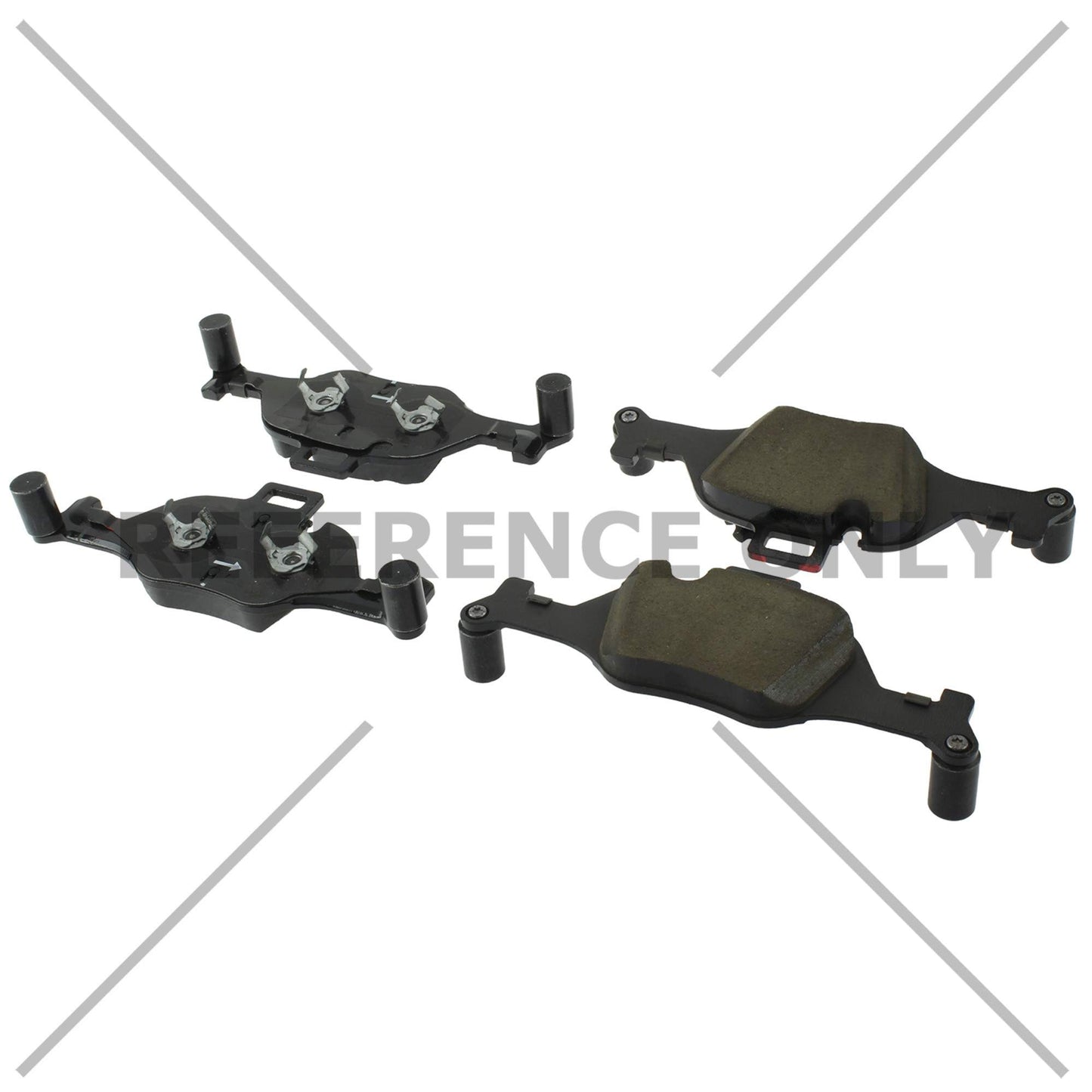 Centric Parts Disc Brake Pad Set Posi Quiet Ceramic with Shims for 2017-2022 BMW Models 105.60070