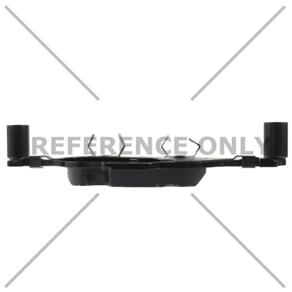 Centric Parts Disc Brake Pad Set Posi Quiet Ceramic with Shims for 2017-2022 BMW Models 105.60070