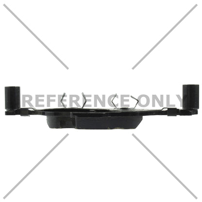 Centric Parts Disc Brake Pad Set Posi Quiet Ceramic with Shims for 2017-2022 BMW Models 105.60070