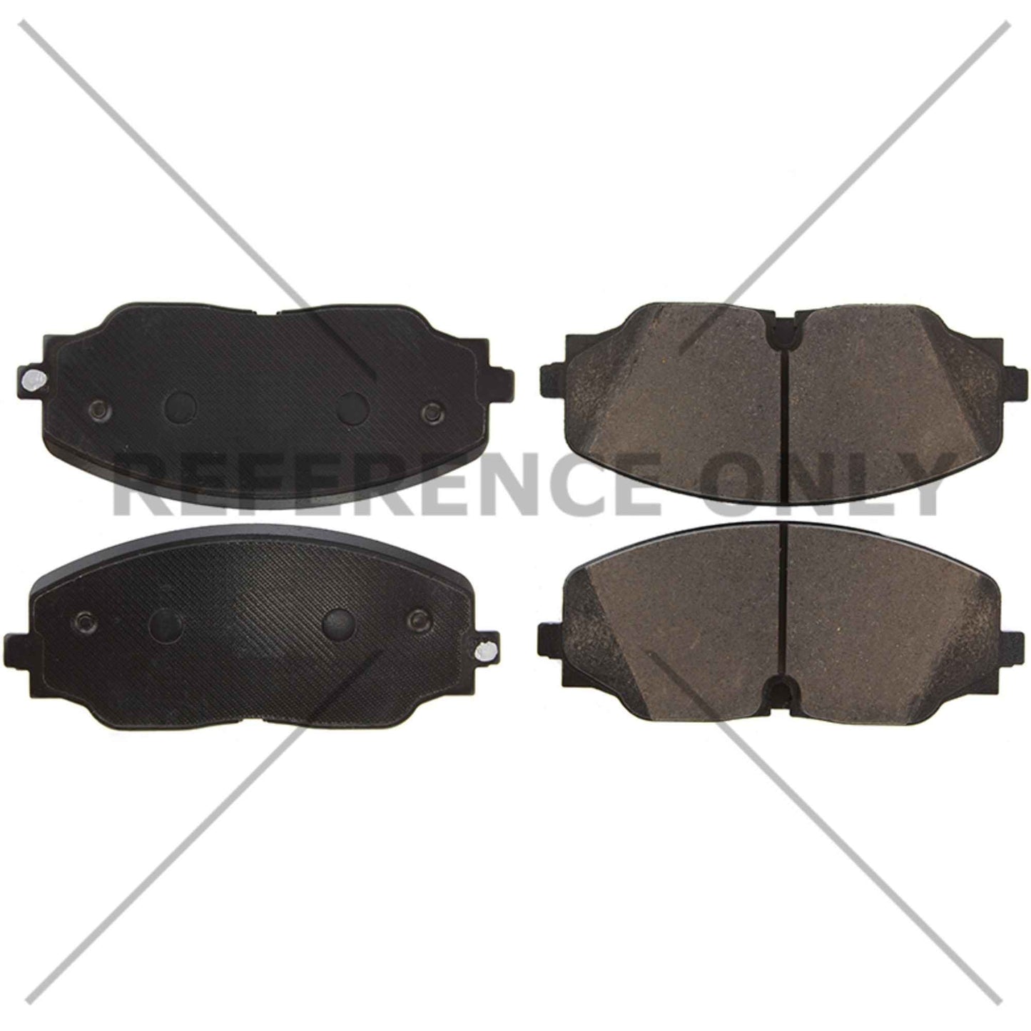 Centric Parts Disc Brake Pad Set Posi Quiet Ceramic with Shims for 2018-2020 Volkswagen Atlas Cross Sport Teramont 105.60110