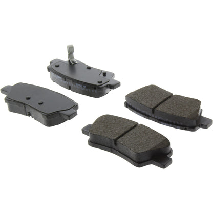 Centric Parts Disc Brake Pad Set Posi Quiet Ceramic with Shims for 2019-2022 Hyundai Nexo, 2016-2021 Tucson, 2017-2020 Kia Cadenza & Sportage 105.60160