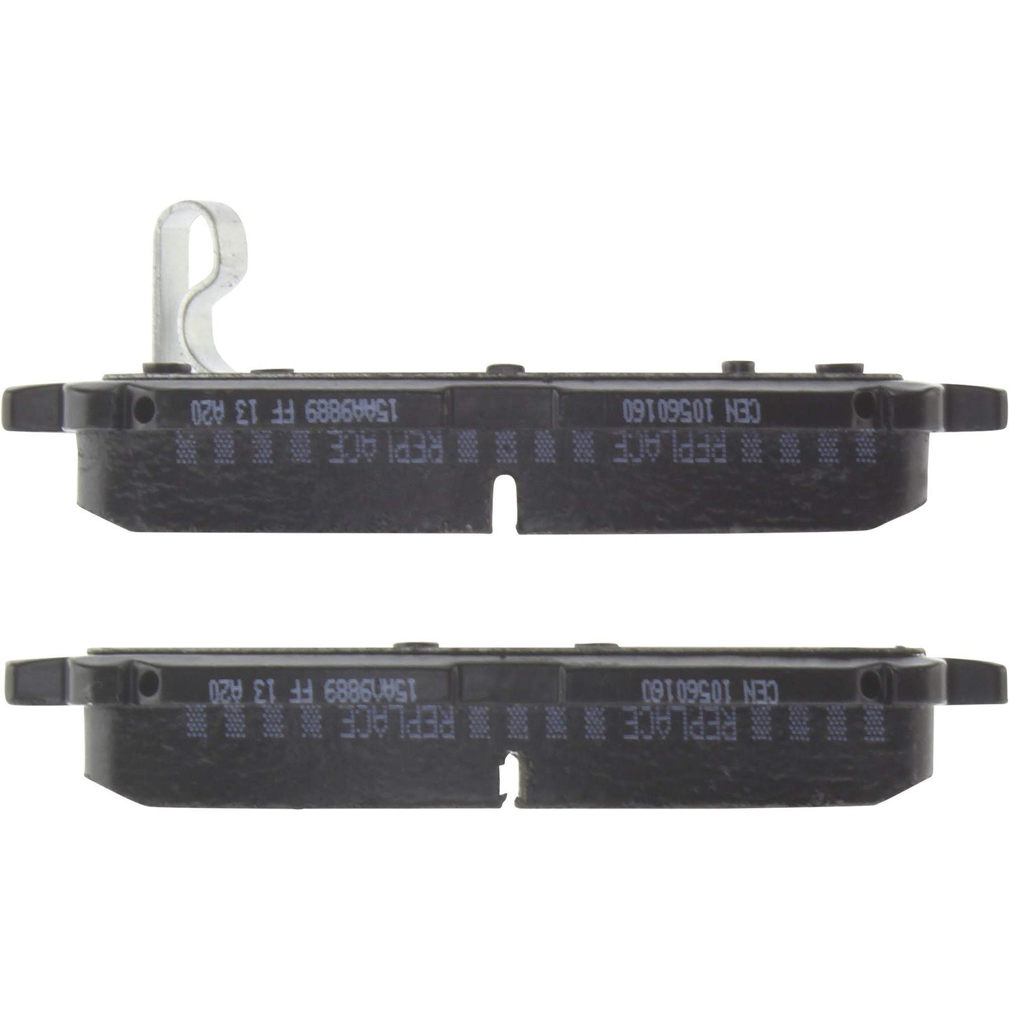 Centric Parts Disc Brake Pad Set Posi Quiet Ceramic with Shims for 2019-2022 Hyundai Nexo, 2016-2021 Tucson, 2017-2020 Kia Cadenza & Sportage 105.60160
