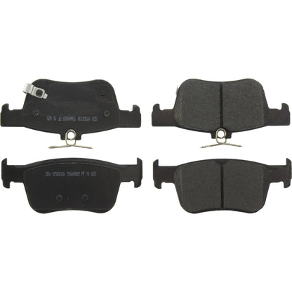 Centric Parts Disc Brake Pad Set Posi Quiet Ceramic with Shims for 2018-2020 Honda Accord, 2020-2021 Civic, 2019-2022 Insight 105.60330
