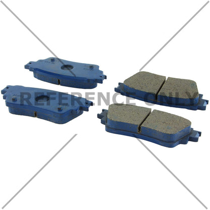 Centric Parts Disc Brake Pad Set Posi Quiet Ceramic with Shims for 2018-2022 Mitsubishi Eclipse Cross Outlander