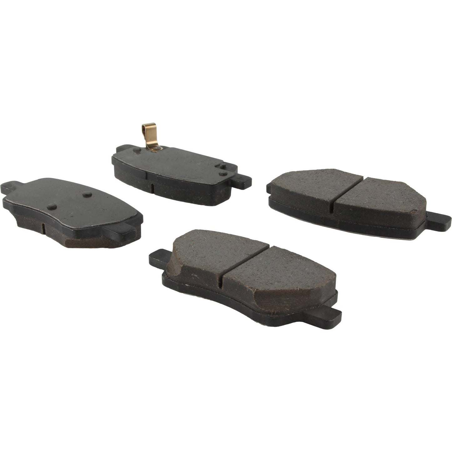 Centric Parts Disc Brake Pad Set Posi Quiet Ceramic with Shims for 2018-2020 Chevrolet Cruze 105.60380