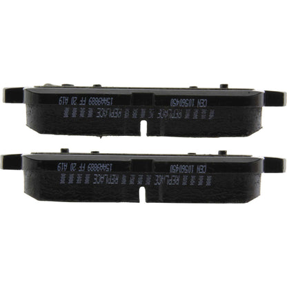 Centric Parts Disc Brake Pad Set Posi Quiet Ceramic with Shims for 2018-2020 Buick Regal Sportback 2019-2020 Cadillac XT4 105.60450