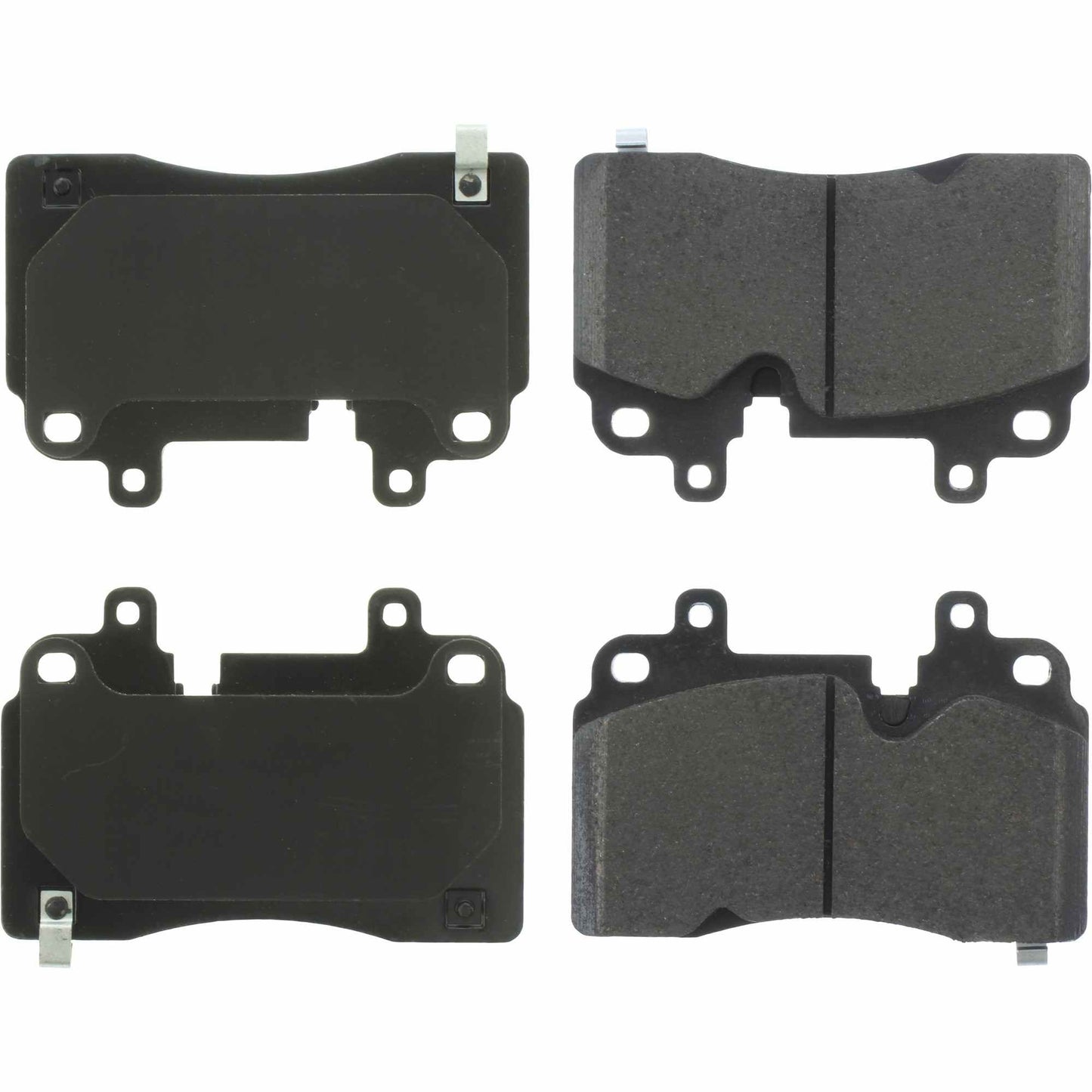 Centric Parts Disc Brake Pad Set Posi Quiet Ceramic with Shimmed for 2019 Cadillac CT6 2020-2021 Chevrolet Corvette 105.60800