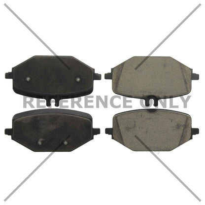 Centric Parts Disc Brake Pad Set Posi Quiet Ceramic with Shims and Hardware for 2021-2022 Mercedes-Benz GLE63 AMG GLE350 GLE450 GLE580 GLS450 GLS580 105.61000