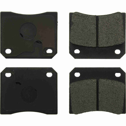 Centric Parts Disc Brake Pad Set Posi Quiet Extended Wear with Shims 106.00090