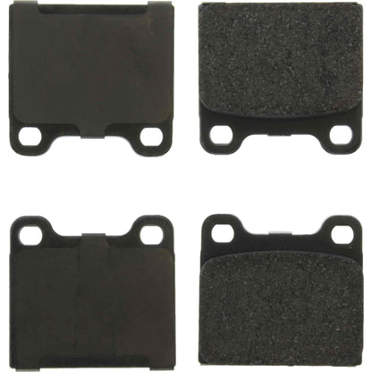 Centric Parts Disc Brake Pad Set Posi Quiet Extended Wear with Shims 106.00310