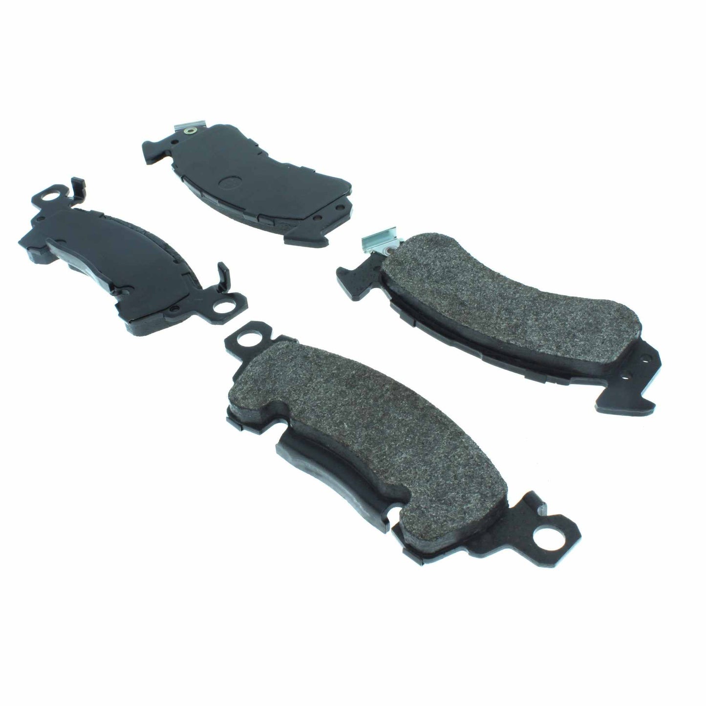 Centric Parts Disc Brake Pad Set Posi Quiet Extended Wear with Shims and Hardware for 1973-1991 Buick Models 106.00520