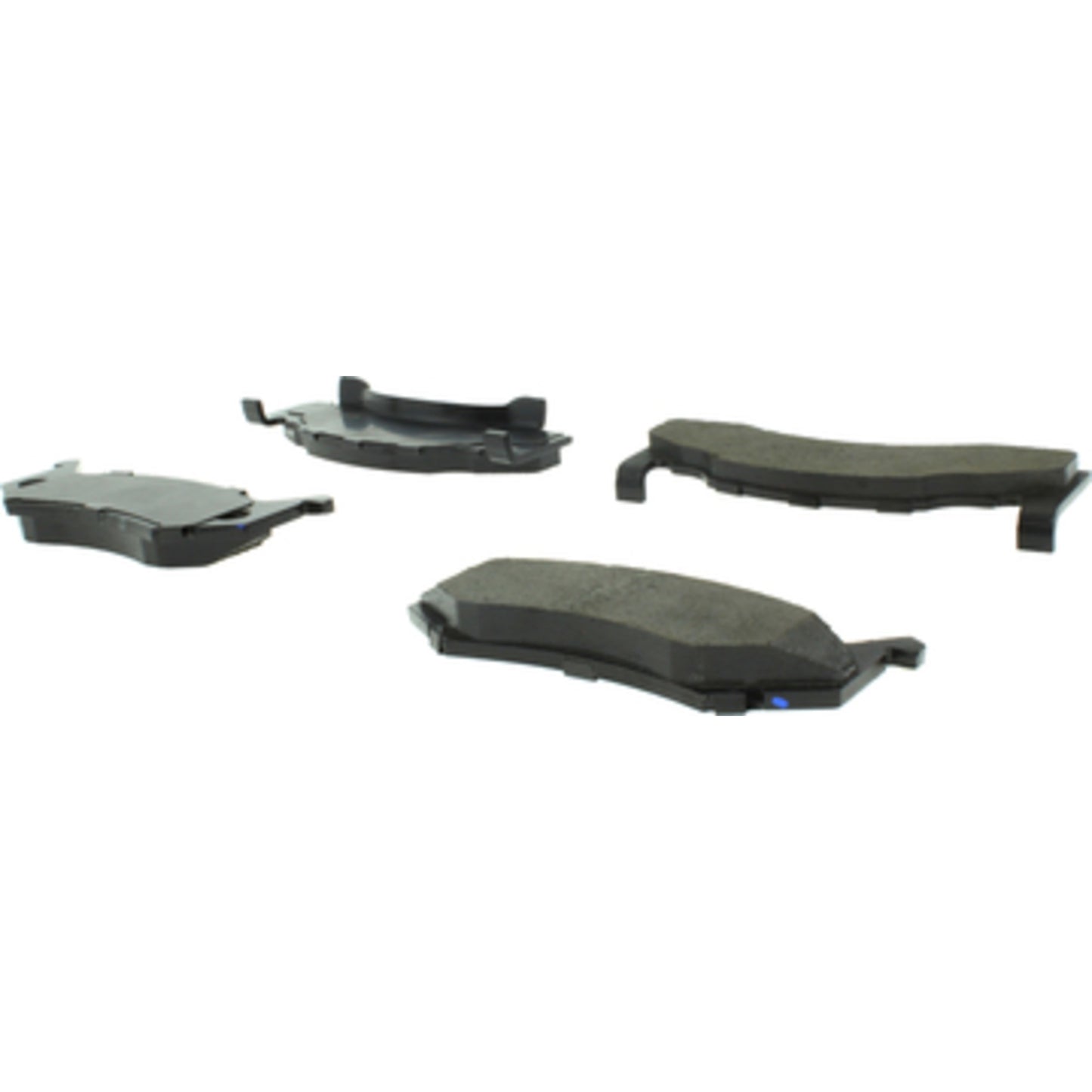 Centric Parts Disc Brake Pad Set Posi Quiet Extended Wear with Shims and Hardware for 1975-1974 Chrysler Imperial 106.01230