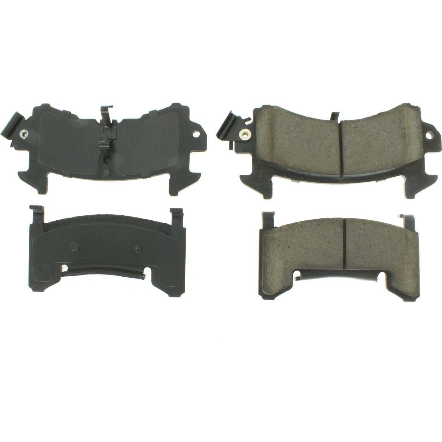 Centric Parts Disc Brake Pad Set Posi Quiet Extended Wear with Shims and Hardware for 1981-1997 Buick, Chevrolet, Cadillac 106.01540