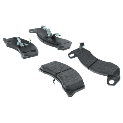 Centric Parts Disc Brake Pad Set Posi Quiet Extended Wear with Shims and Hardware 106.02000