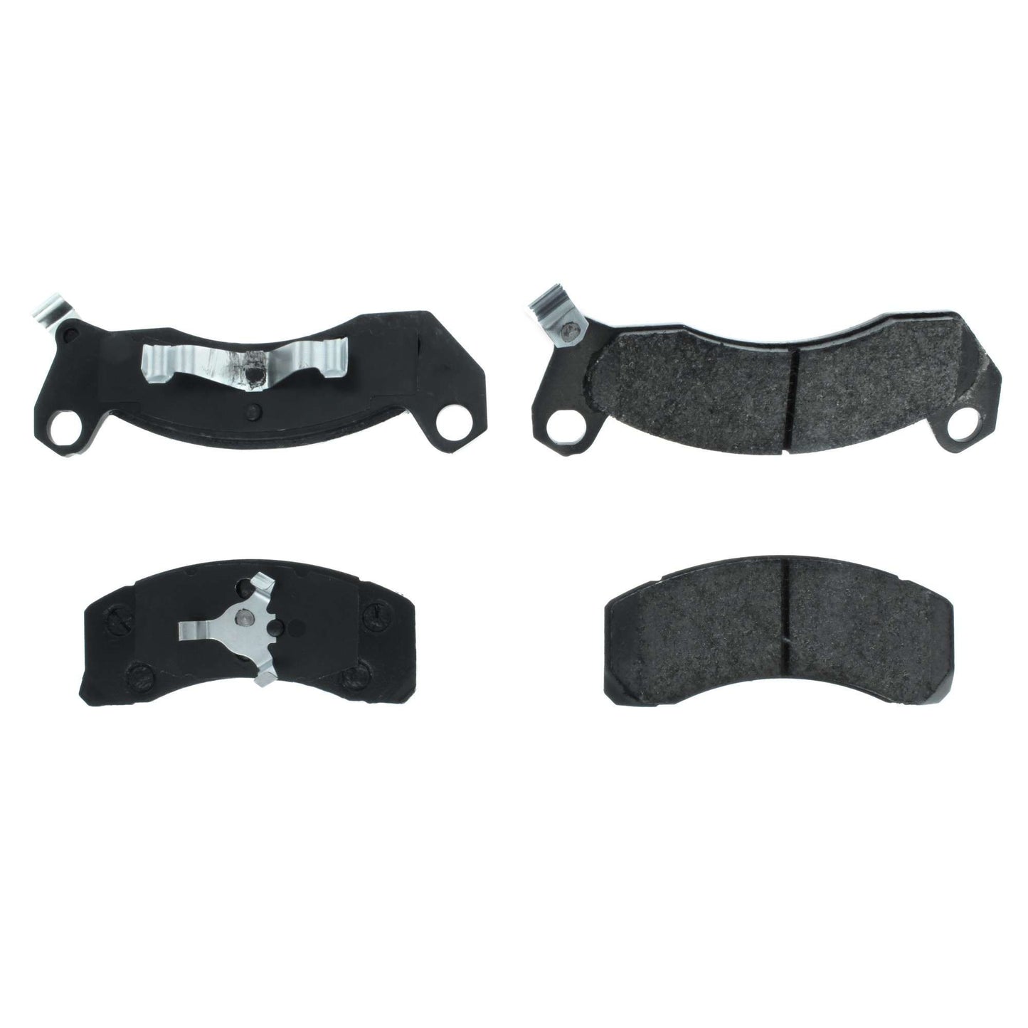 Centric Parts Disc Brake Pad Set Posi Quiet Extended Wear with Shims and Hardware 106.02000