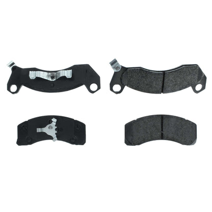 Centric Parts Disc Brake Pad Set Posi Quiet Extended Wear with Shims and Hardware 106.02000