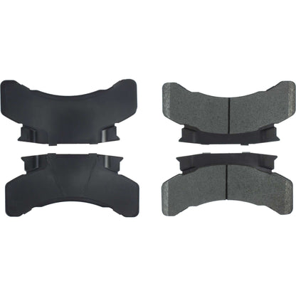 Centric Parts Disc Brake Pad Set Posi Quiet Extended Wear with Shims and Hardware for Chevrolet 2002-1993 B7, 1991-1980 B60 106.02240