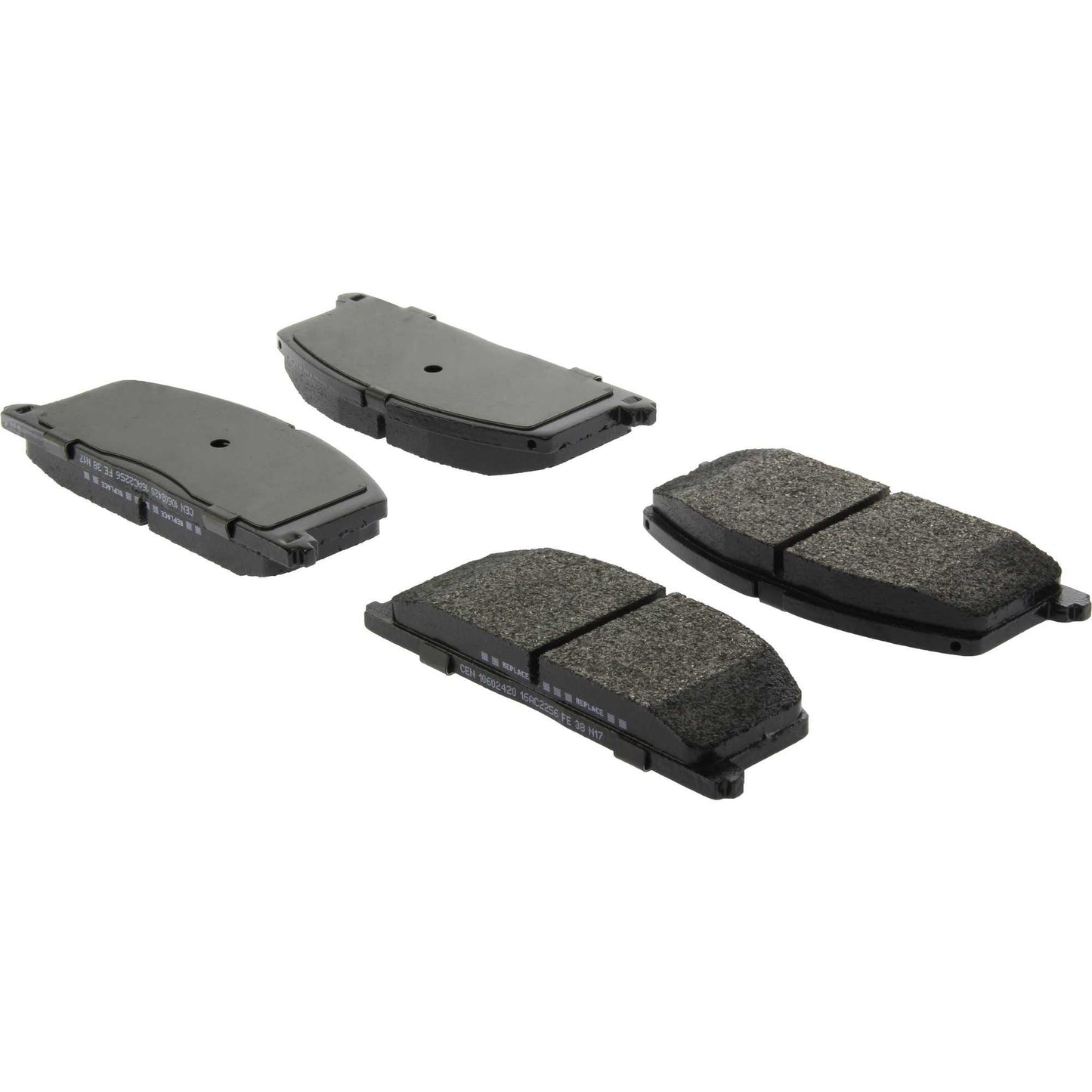 Centric Parts Disc Brake Pad Set Posi Quiet Extended Wear for 1985-1999 Chevrolet Nova Geo Prizm Toyota Camry Celica Corolla MR2 Paseo Tercel 106.02420
