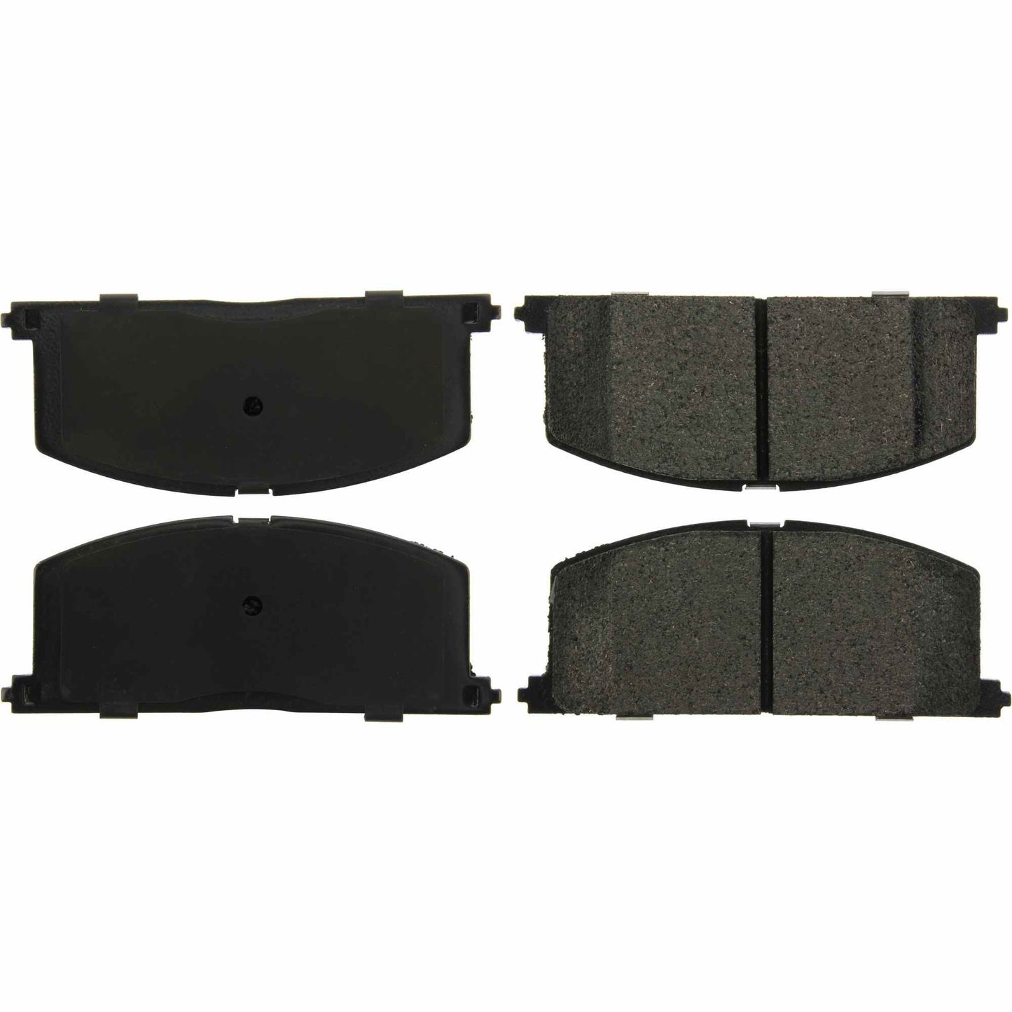 Centric Parts Disc Brake Pad Set Posi Quiet Extended Wear for 1985-1999 Chevrolet Nova Geo Prizm Toyota Camry Celica Corolla MR2 Paseo Tercel 106.02420