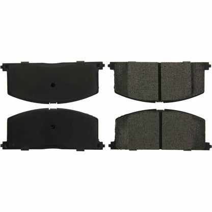 Centric Parts Disc Brake Pad Set Posi Quiet Extended Wear for 1985-1999 Chevrolet Nova Geo Prizm Toyota Camry Celica Corolla MR2 Paseo Tercel 106.02420
