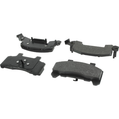Centric Parts Disc Brake Pad Set Posi Quiet Extended Wear with Shims 106.02890