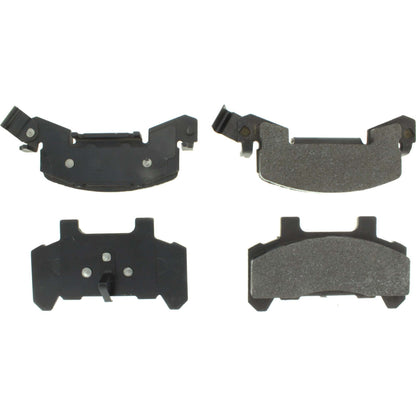 Centric Parts Disc Brake Pad Set Posi Quiet Extended Wear with Shims 106.02890