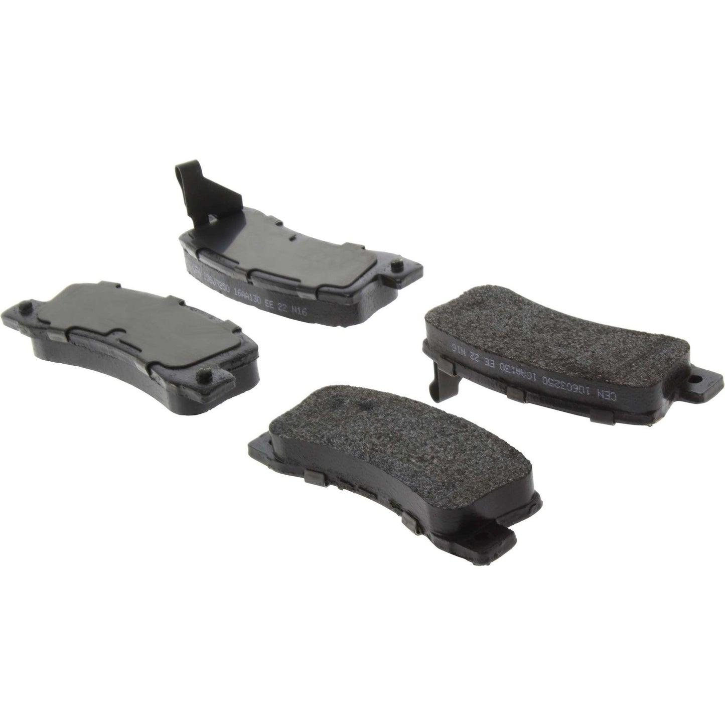Centric Parts Disc Brake Pad Set Posi Quiet Extended Wear with Shims and Hardware for 1988-1999 Lexus ES250/ES300 RX300 Toyota Camry Celica Solara 106.03250