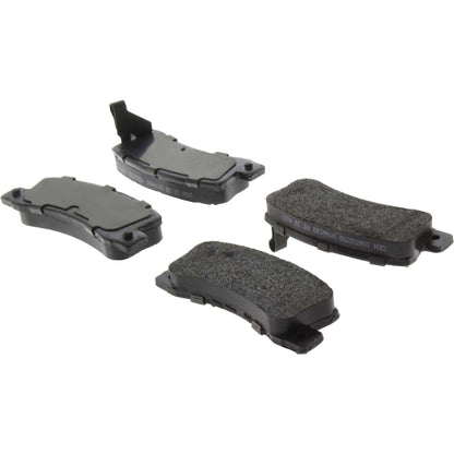 Centric Parts Disc Brake Pad Set Posi Quiet Extended Wear with Shims and Hardware for 1988-1999 Lexus ES250/ES300 RX300 Toyota Camry Celica Solara 106.03250
