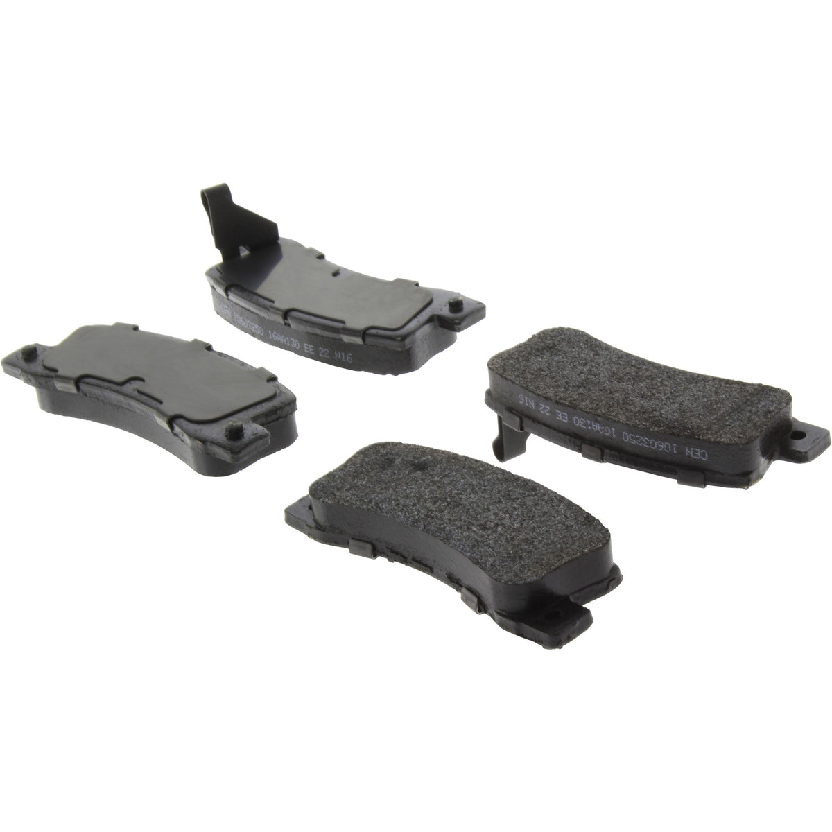 Centric Parts Disc Brake Pad Set Posi Quiet Extended Wear with Shims and Hardware for 1988-1999 Lexus ES250/ES300 RX300 Toyota Camry Celica Solara 106.03250