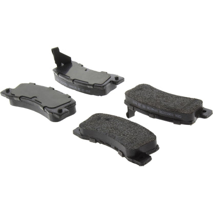 Centric Parts Disc Brake Pad Set Posi Quiet Extended Wear with Shims and Hardware for 1988-1999 Lexus ES250/ES300 RX300 Toyota Camry Celica Solara 106.03250