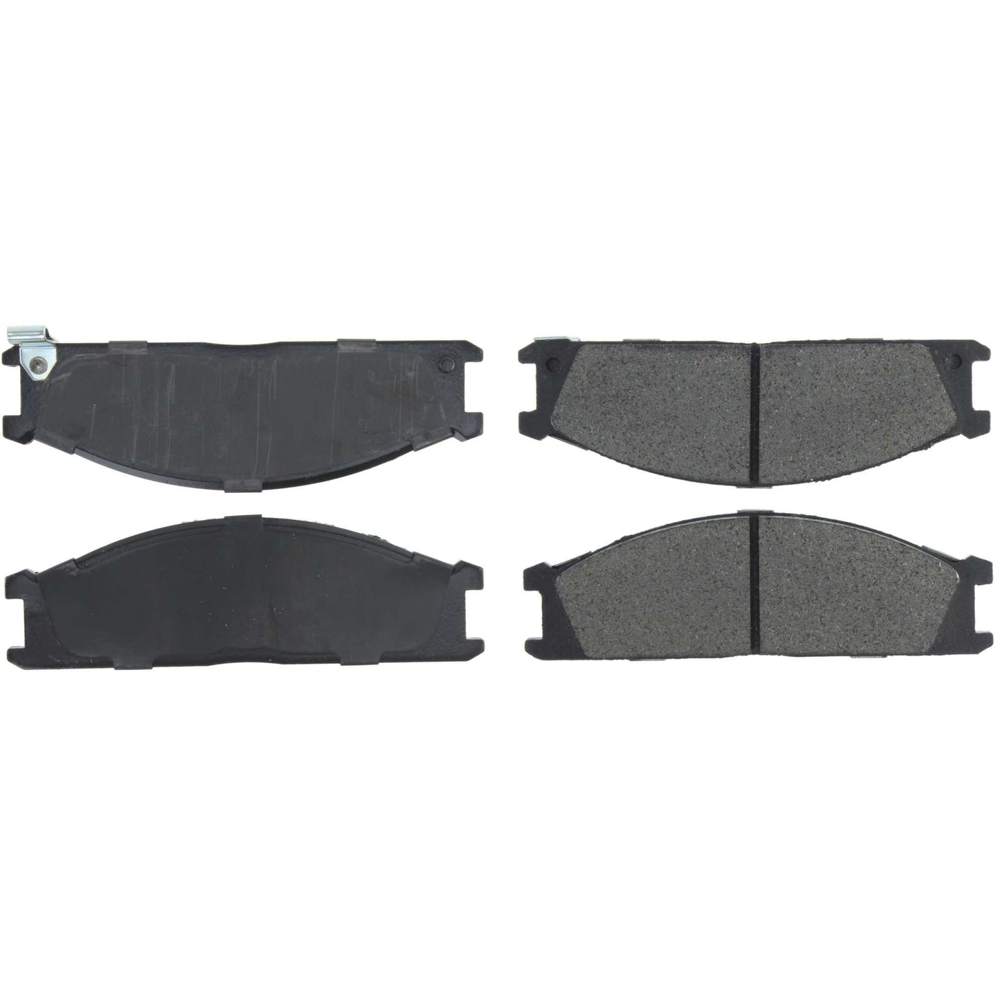 Centric Parts Disc Brake Pad Set Posi Quiet Extended Wear with Shims for Nissan 720 1986, D21 1994-1986, Frontier 2004-1998