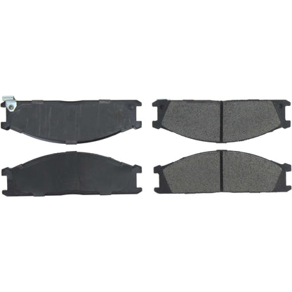 Centric Parts Disc Brake Pad Set Posi Quiet Extended Wear with Shims for Nissan 720 1986, D21 1994-1986, Frontier 2004-1998