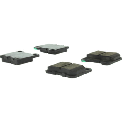 Centric Parts Disc Brake Pad Set Posi Quiet Extended Wear with Shims for 1984-1995 Mercedes-Benz 190D 190E 260E 300CE 300D 300E C220 C280 E300 106.03350