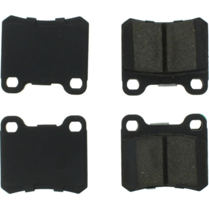 Centric Parts Disc Brake Pad Set Posi Quiet Extended Wear with Shims for 1984-1995 Mercedes-Benz 190D 190E 260E 300CE 300D 300E C220 C280 E300 106.03350
