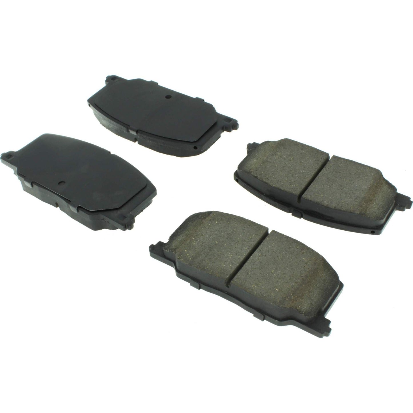 Centric Parts Disc Brake Pad Set Posi Quiet Extended Wear with Shims and Hardware for 1990-1991 Lexus ES250, 1987-1991 Toyota Camry, 1988-1993 Celica 106.03560