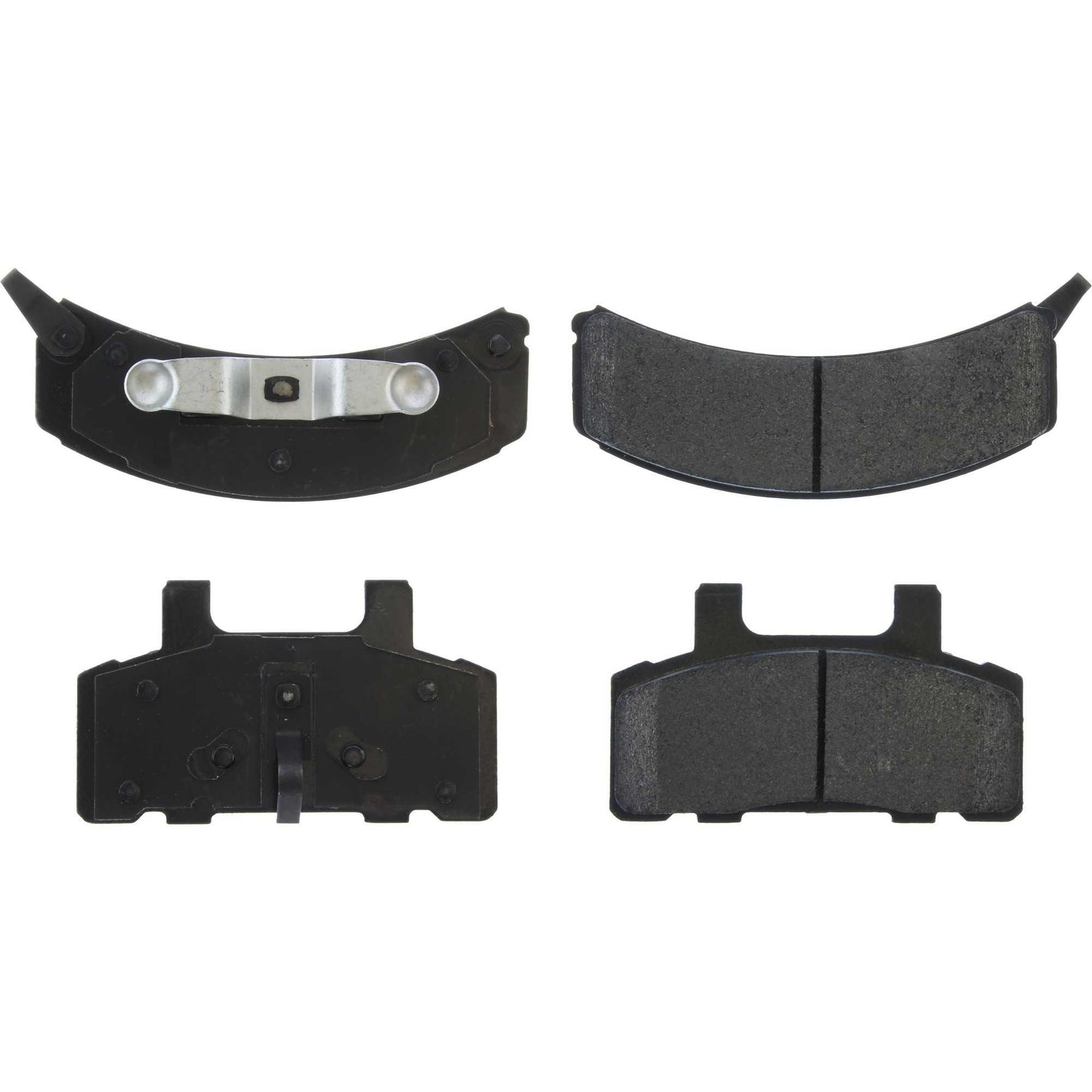Centric Parts Disc Brake Pad Set Posi Quiet Extended Wear with Shims and Hardware for 1991-1988 Chevrolet C1500 106.03680
