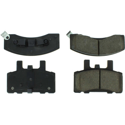 Centric Parts Disc Brake Pad Set Posi Quiet Extended Wear with Shims for 1994-2002 Chevrolet C1500 Suburban 106.03700