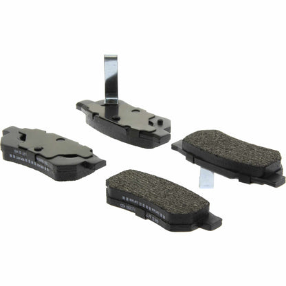 Centric Parts Disc Brake Pad Set Posi Quiet Extended Wear for 1990-2001 Acura Integra 106.03740