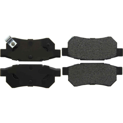 Centric Parts Disc Brake Pad Set Posi Quiet Extended Wear for 1990-2001 Acura Integra 106.03740